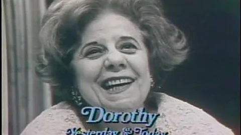 Dorothy Fuldheim 83rd birthday special pt 1
