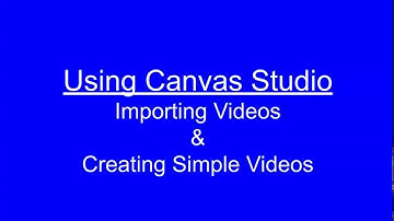 Canvas Studio Basics