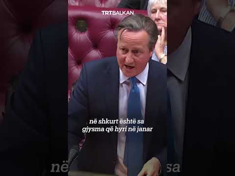 Cameron: Izraeli është “fuqi okupuese” në Gaza