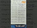 TO DO LIST DAY-52... #todolist #timetable #govtjobs #sbipo #ibpsclerk #rrbpo #bankexams #motivation