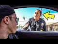 Police Officer Pulls Over a Man on the Highway and Is Brought to Tears by Their Interaction