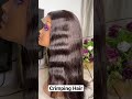 Peruvian Hair Closure Crimping Tutorial β¨