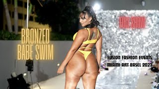 Bronzed Babe Swim Full Show Fusion Fashion Events Miami Art Basel 2023