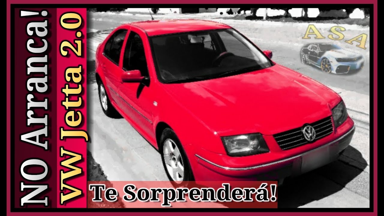 VW Jetta A4, NO ARRANCA! Te Sorprenderá, Motor 2.0, MK4