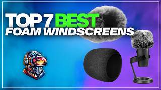 🎤🔥 The 7 BEST BUDGET Foam Windscreens for Gaming on Amazon [2026]✅[Value for Money] mic