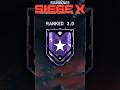 ランクアイコンの見た目が変わるらしい #r6s #r6siege #fps #シージ #レインボーシックスシージ