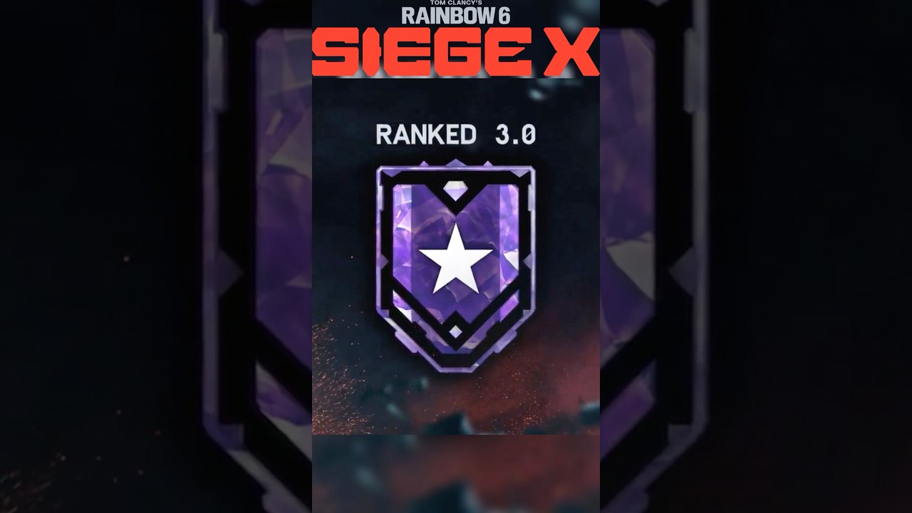 ランクアイコンの見た目が変わるらしい #r6s #r6siege #fps #シージ #レインボーシックスシージ