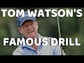 TOM WATSON'S WORLD FAMOUS GOLF DRILL の動画、YouTube動画。
