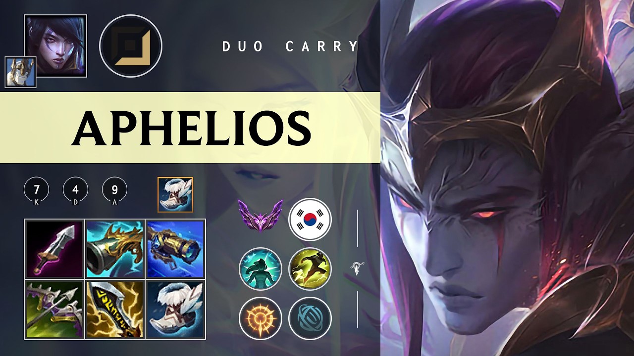 Aphelios ADC vs Cassiopeia - KR Master Patch 26.04