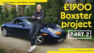 Britain's Cheapest Boxster Project Part 2  Fixing my First Porsche