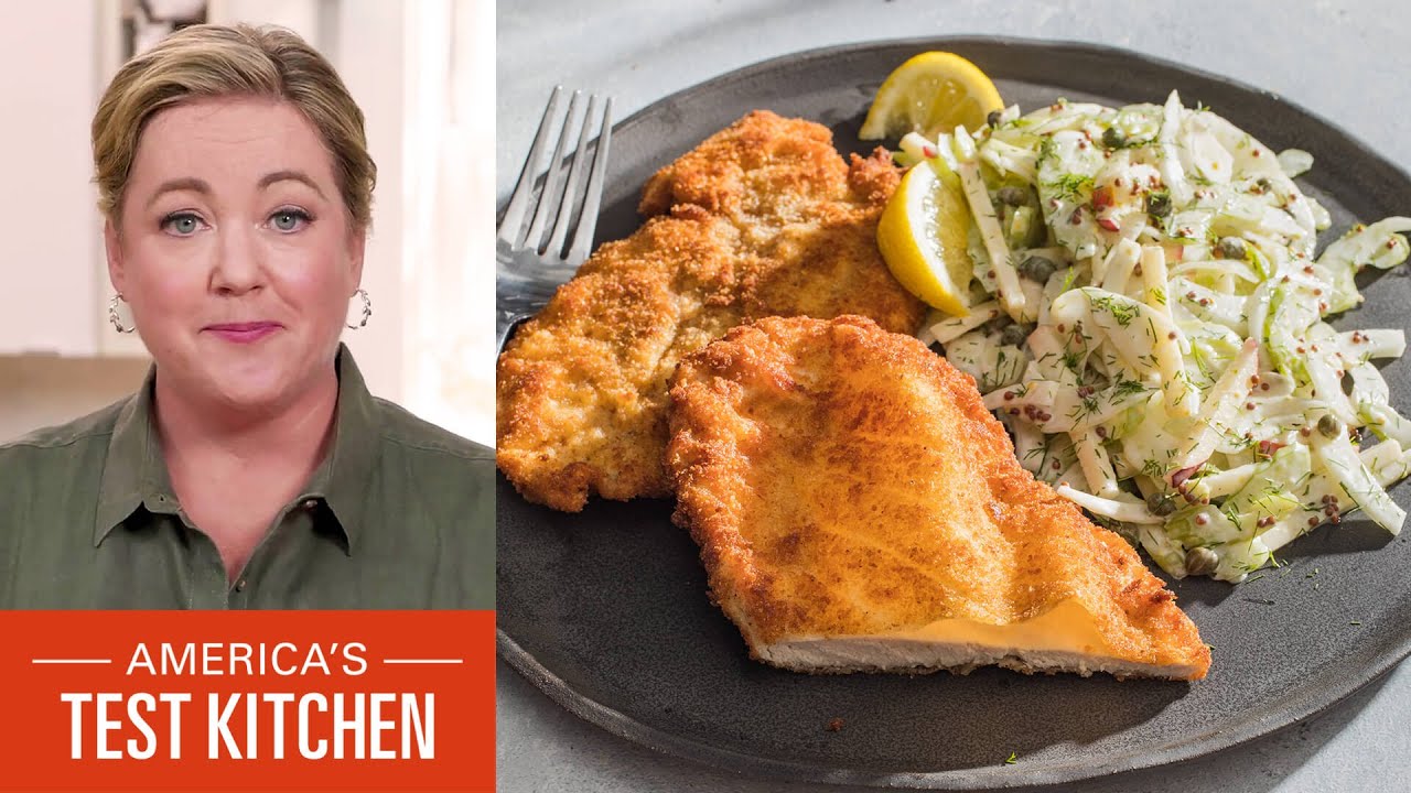 How to Make the Best Chicken Schnitzel and Apple-Fennel Rémoulade | America