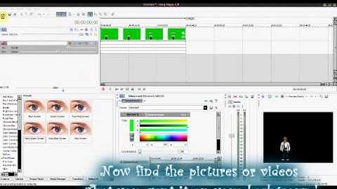 How to change your video background in sony vegas tutorial