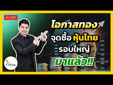 เล่นหุ้น มือใหม่ โอกาสทอง🔥จุดซื้อหุ้นไทยรอบใหญ่มาแล้ว!