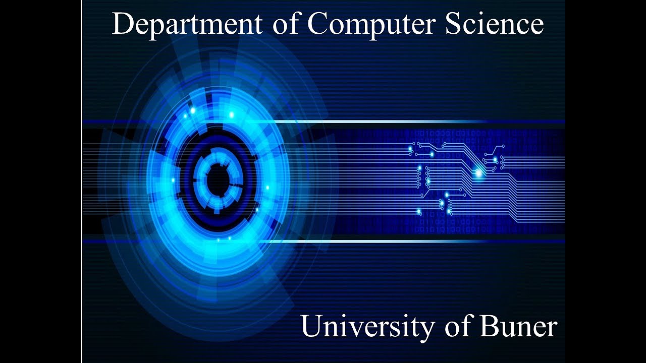 Department of Computer Science, University of Buner - YouTube