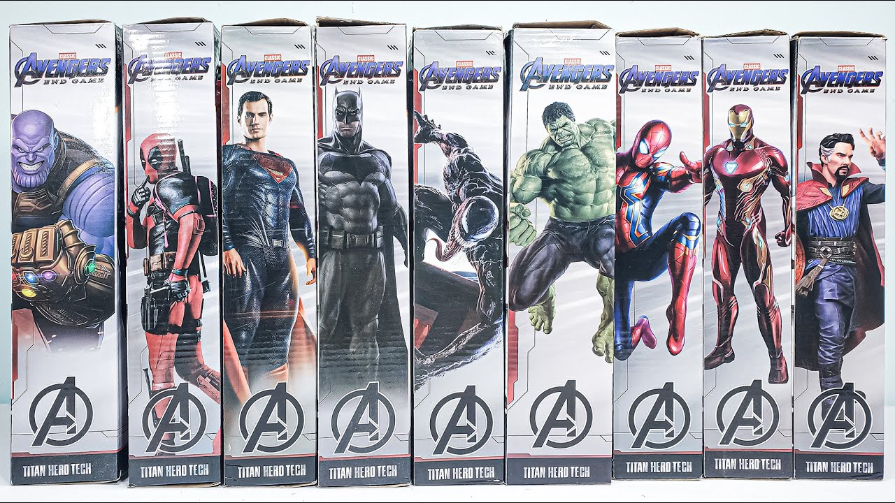 Avengers Unboxing Battle ⚡ Who Will Reign Supreme? 71