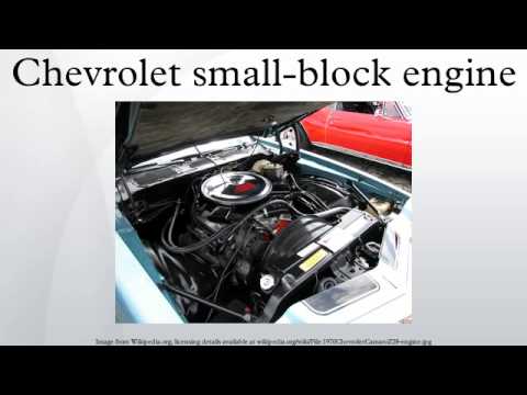 Chevrolet small-block engine - YouTube