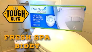 How to Install a Bidet! FreshSpa by Brondell!