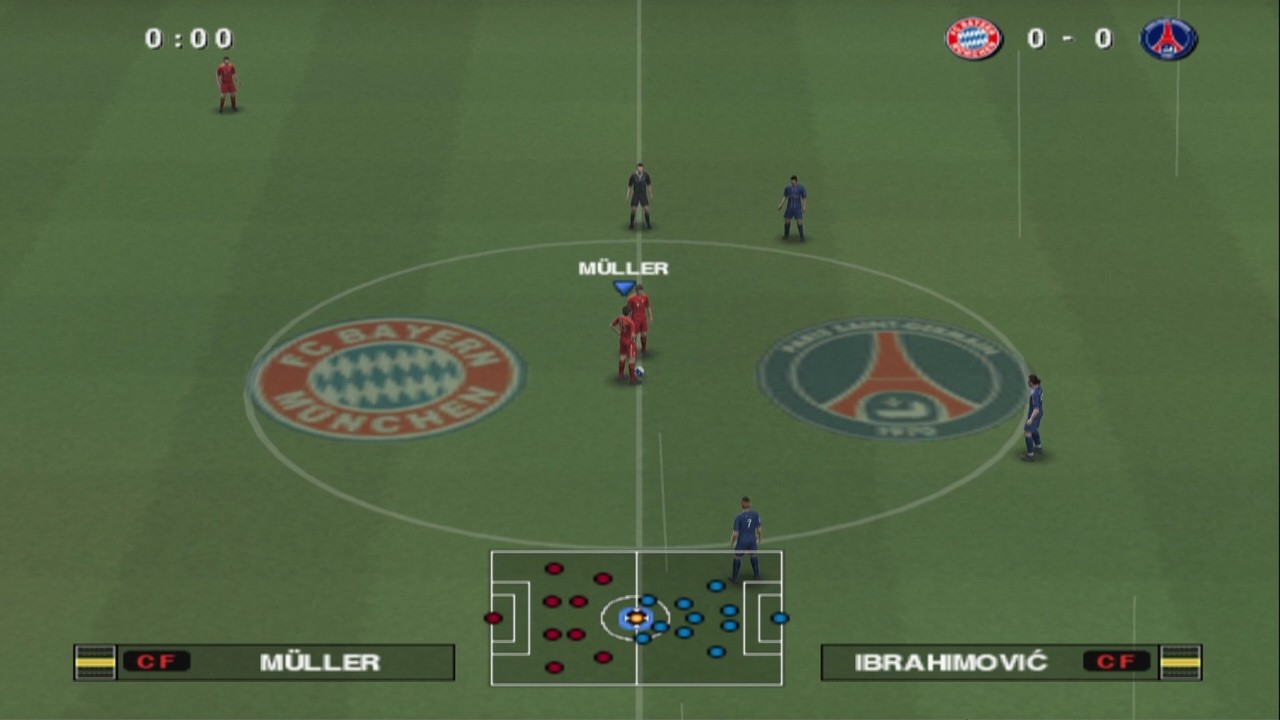 PES 2013 - Bayern Munich vs PSG PS2