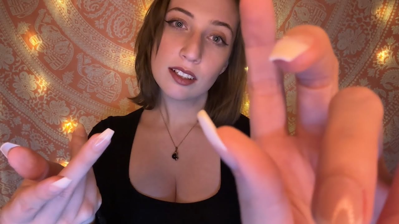 Visual ASMR • Tingly Hand Movements for Relaxation • Tongue Clicking