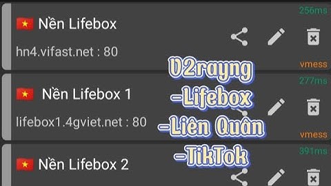 3/8 - Update File VPN [V2rayNG]  Nền Lifebox-Liên Quân-TikTok