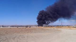 Perris California Recycling Center Fire 10-18-17 Pt2 by Brad Taft 56 views 6 years ago 50 seconds