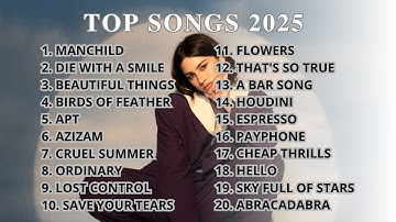Top Spotify Hits October 2025 🌞 Summer Mix – Sabrina Carpenter, Bruno Mars, Billie Eilish