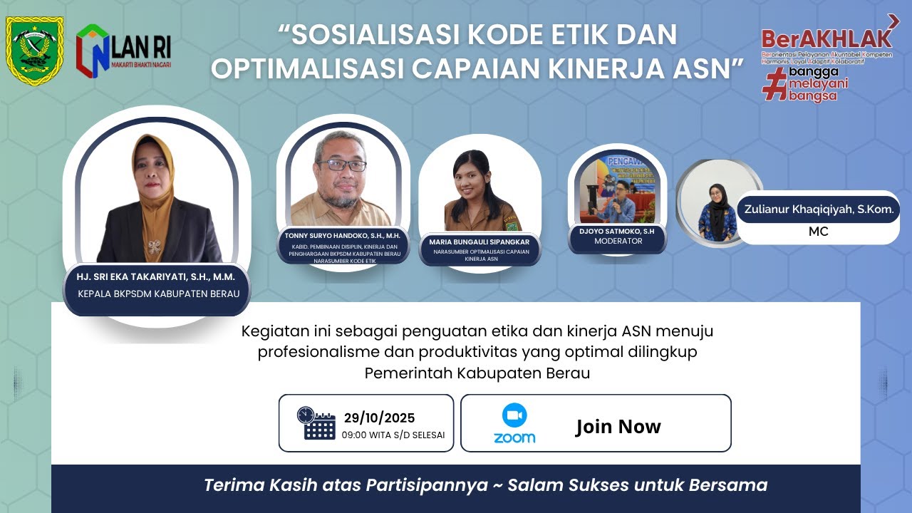 Sosialisasi Kode Etik dan Optimalisasi Capaian Kinerja ASN
