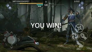 How to beat JUDGE in SHADOW FIGHT 3;INSANE DIFFICULTY;CHAPTER 3 ;MAIN QUEST