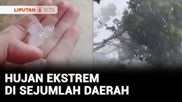 Hujan Badai di Boyolali, 33 Pohon Tumbang Timpa Mobil hingga Rumah | Liputan 6