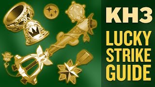 Kingdom Hearts 3 - Lucky Strike Ability Guide (Farm Items Faster in KH3)