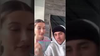 Justin being rude to Hailey on live🤨