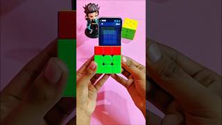 Solving 3×3 Rubik's Cube By AI 🙀😱 #viral #rubikscube #solving #shorts 👍