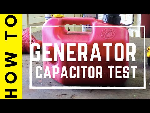 Generator Capacitor Testing
