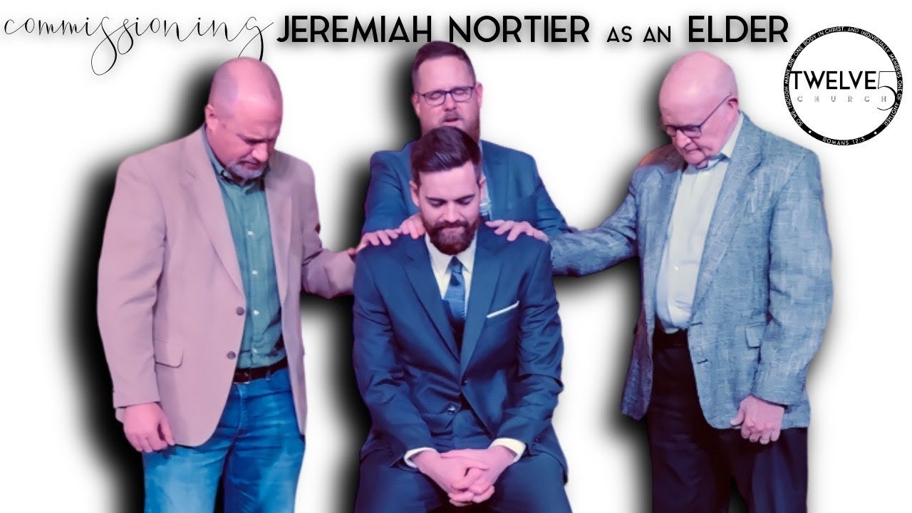 Commissioning Jeremiah Nortier as an Elder