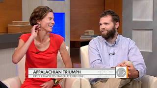Woman hikes Appalachian Trail in record time