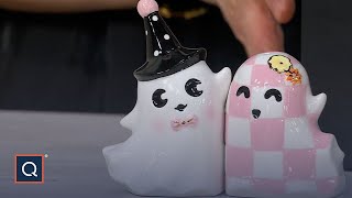 MacKenzie- Childs Halloween Salt & Pepper Shakers | QVC