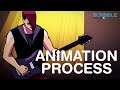 Our animation process  the scribble media