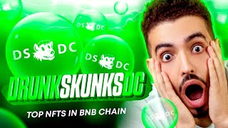 DRUNKSKUNKSDC TOP NFTS IN THE BNB CHAIN WITH HUGE POTENTIAL TOKEN AS WELL!!