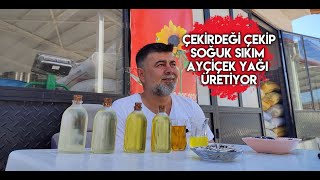 Konya Girişimci Yaptı Soğuk Sıkım Ayçiçek Yağı