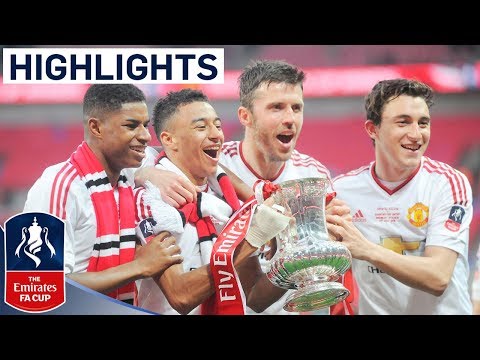 Crystal Palace 1-2 Manchester United (2015/16 Emirates FA Cup Final) | Goals &amp; Highlights