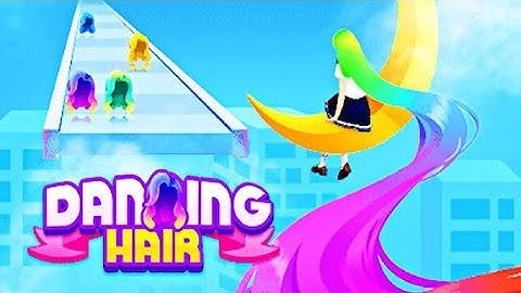 Dancing Hair - All Levels Gameplay (Android,iOS) | Levels 1-5 Walkthrough