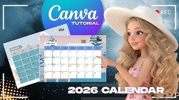 2026 Calendar / Canva Tutorial 