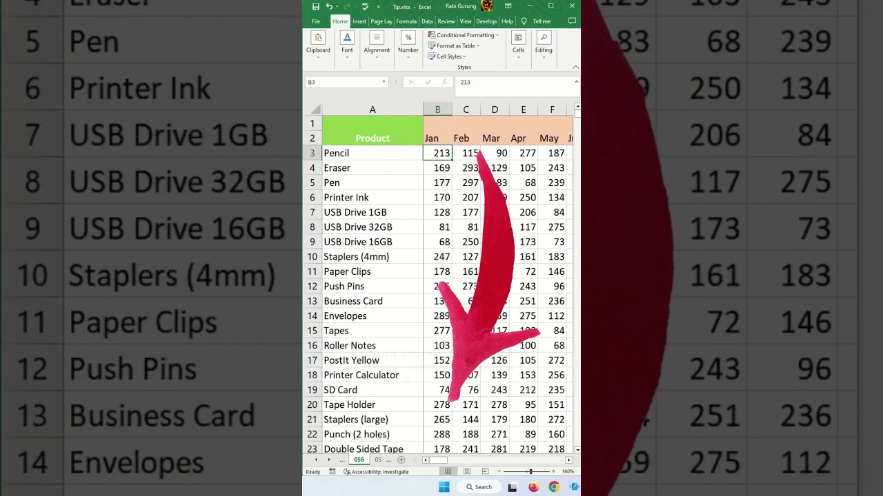 Select All Data Without Scrolling Down Excel Tips And Tricks
