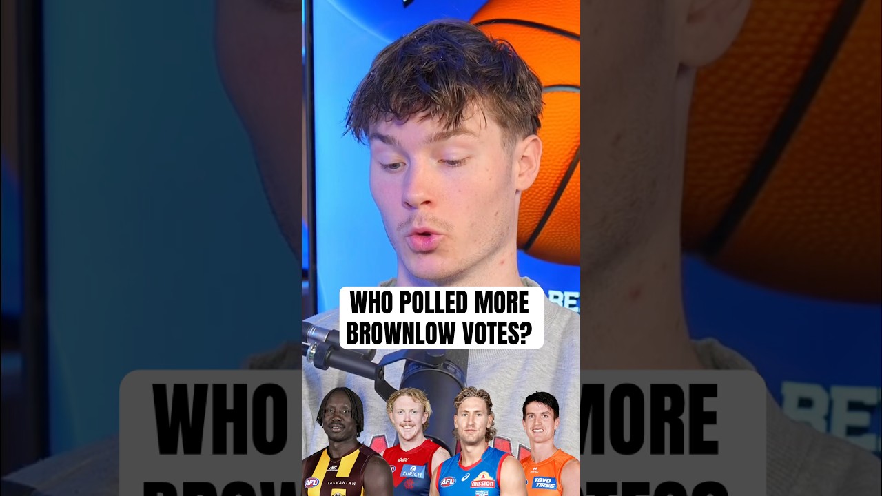 Who Polled More Brownlow Votes In 2025?🔢🏉🥇 