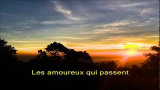 Christophe -  Les amoureux qui passent