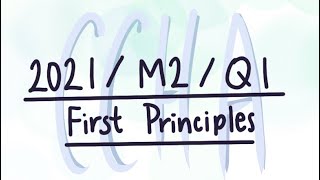 HKDSE 2021/M2/Q1 (First Principles)