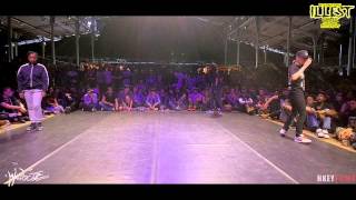 IIB 2015 100% KRUMP 1/4 FINALS GURLZ: GIRL MADSKILLZ vs P MANHUNTA vs GIRL INTIMIDATE by HKEYFILMS