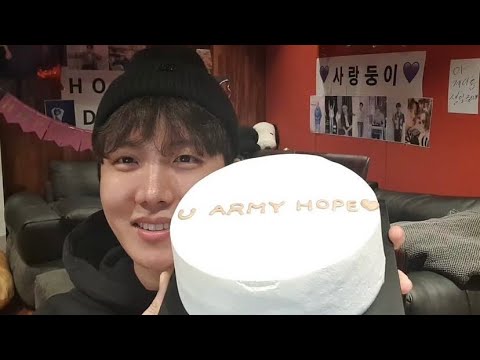 BTS J-hope BIRTHDAY LIVE 🎂(2022.02.18) hope birthday vlive #bts #btsvlive #btsjhope birthday