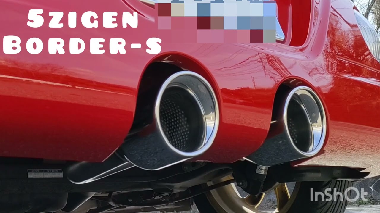 コペン（L880K）マフラー交換 5ZIGEN BORDER−S - YouTube