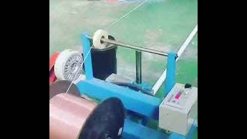 70+50 PVC cable sheathing machine with automatic coiling machine.